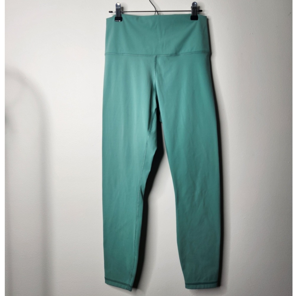 Everlane Perform‎ Ankle Leggings Teal Green Women's Size M